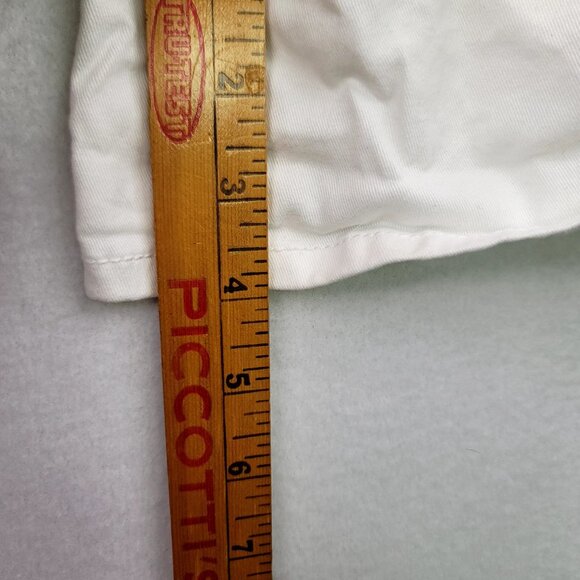 American Eagle Womens White Hi-Rise Shortie Stretch Shorts Size 4 - Picture 7 of 7